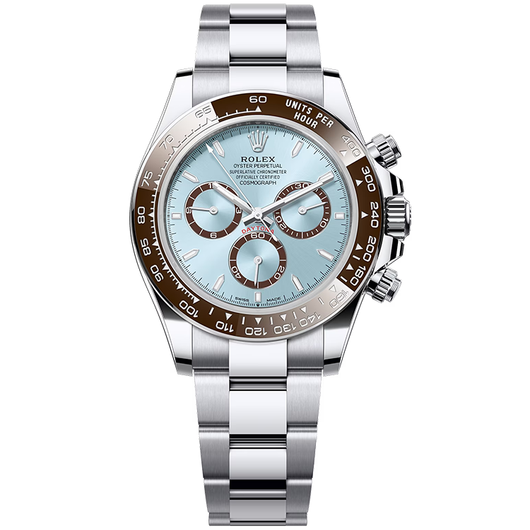 Rolex Daytona ref. 126506 blue dial platinum case platinum bracelet 40mm
