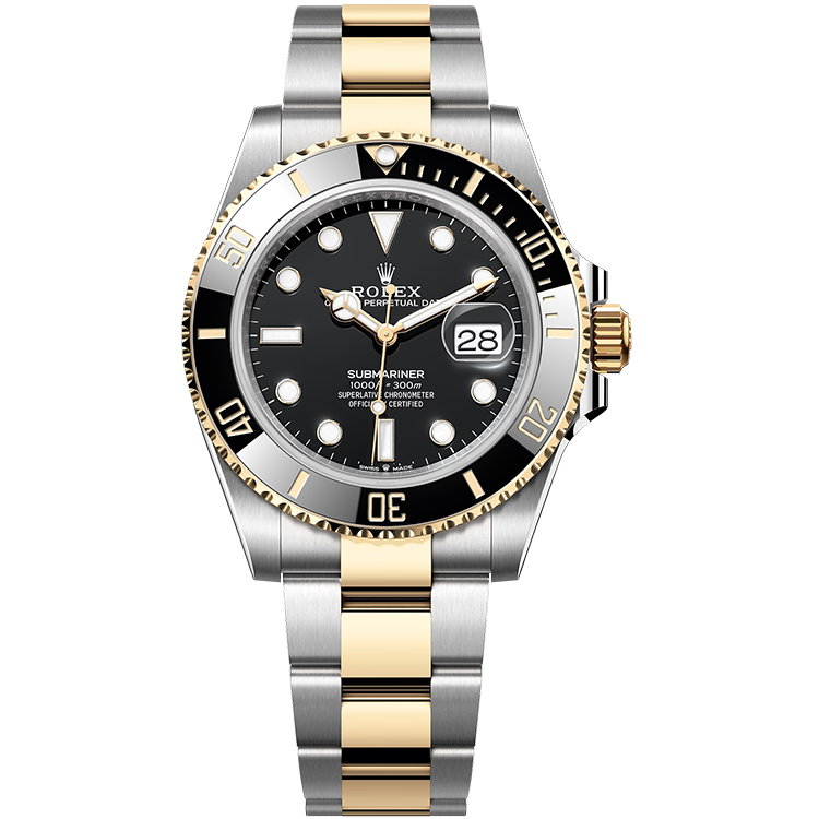 Rolex Submariner ref. 126613LN black dial steel case steel bracelet 41mm