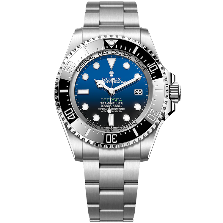 Rolex Deepsea ref. 136660 blue dial steel case steel bracelet 44mm