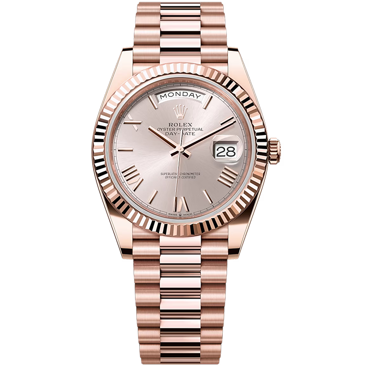 Rolex Day-Date ref. 228235 rose gold dial rose gold case rose gold bracelet 40mm