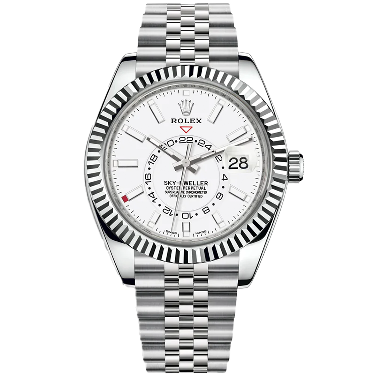 Rolex Sky-Dweller ref. 326934 white dial steel case steel bracelet 42mm