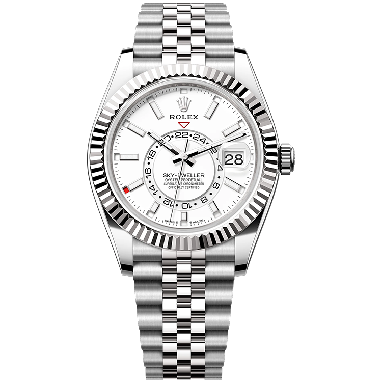 Rolex Sky-Dweller ref. 336934 white dial steel case steel bracelet 42mm