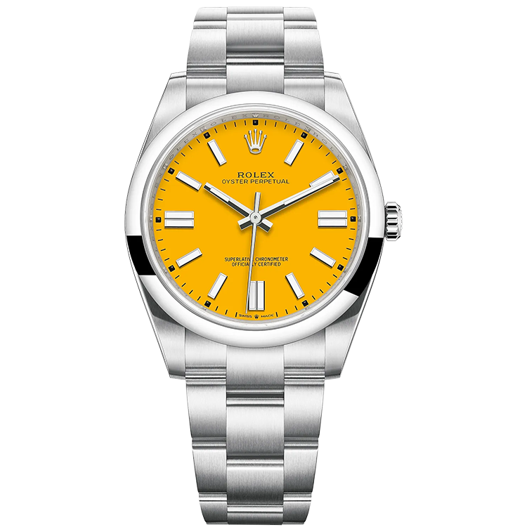 Rolex Oyster Perpetual ref. 126000 champagne dial steel case steel bracelet 36mm