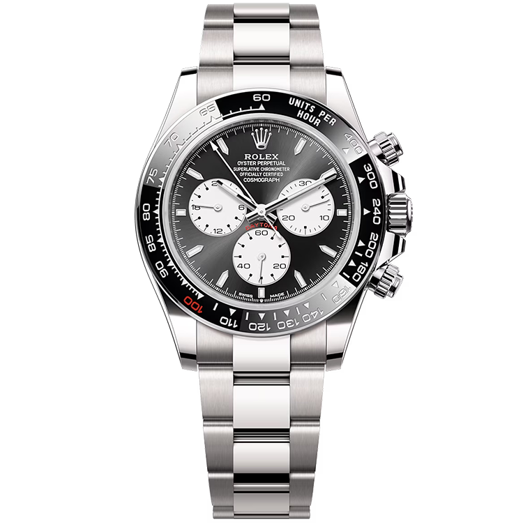 Rolex Daytona ref. 126529LN black dial white gold case white gold bracelet 40mm