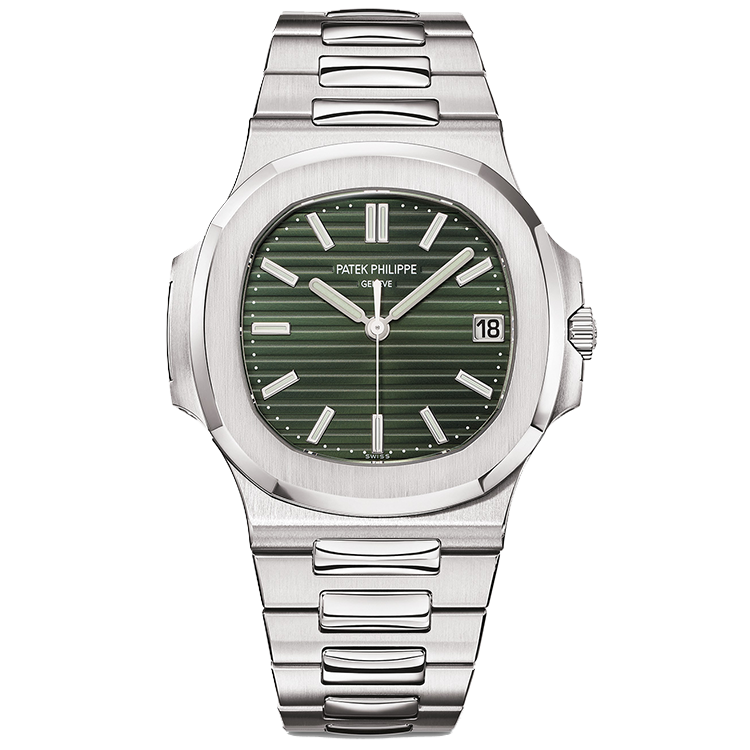 Patek Philippe Nautilus 5711/1A green dial steel case steel bracelet 40mm