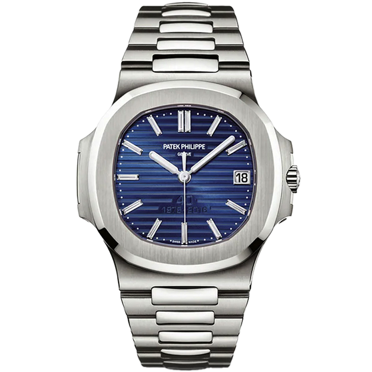 Patek Philippe Nautilus 5711/1P Blue Dial platinum case platinum bracelet 40mm