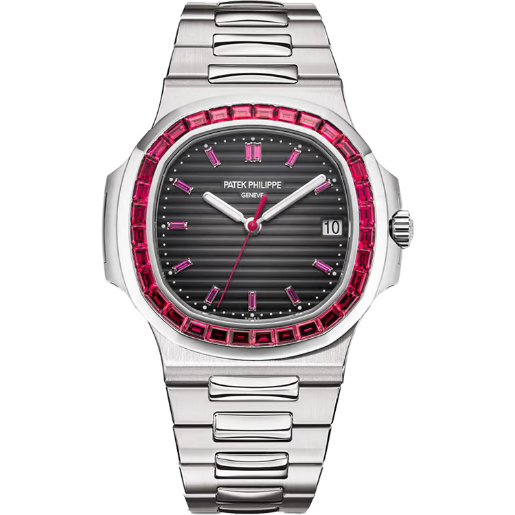 Patek Philippe Nautilus 5711/112P black dial platinum case platinum bracelet 44mm