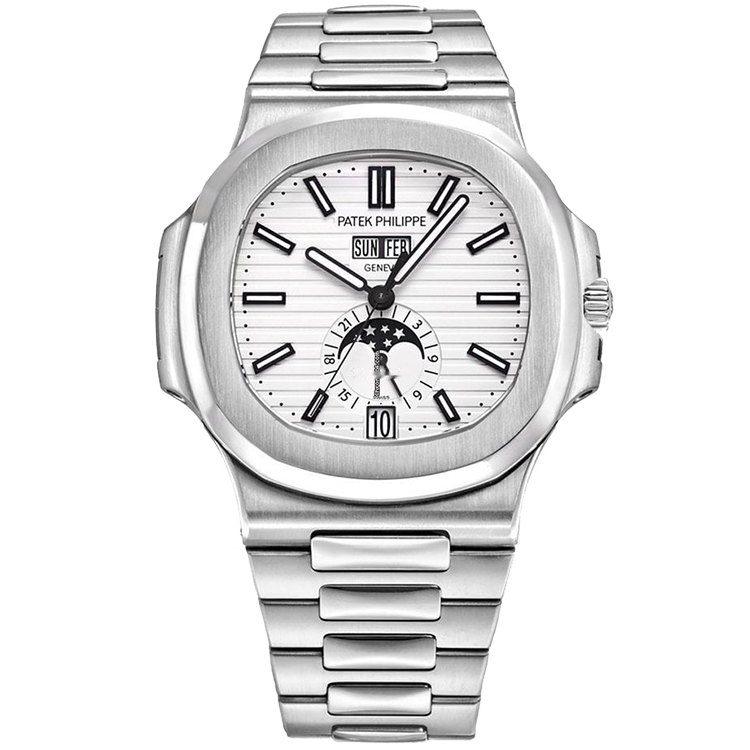 Patek Philippe Nautilus 5726/1A white dial steel case steel bracelet 40.5mm