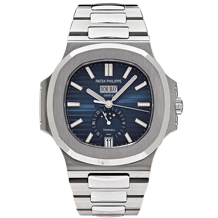 Patek Philippe Nautilus 5726/1A blue dial steel case steel bracelet 40.5mm