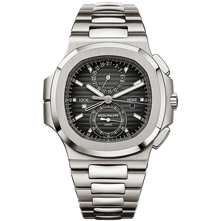 Patek Philippe Nautilus 5990/1A grey dial steel case steel bracelet 40.5mm