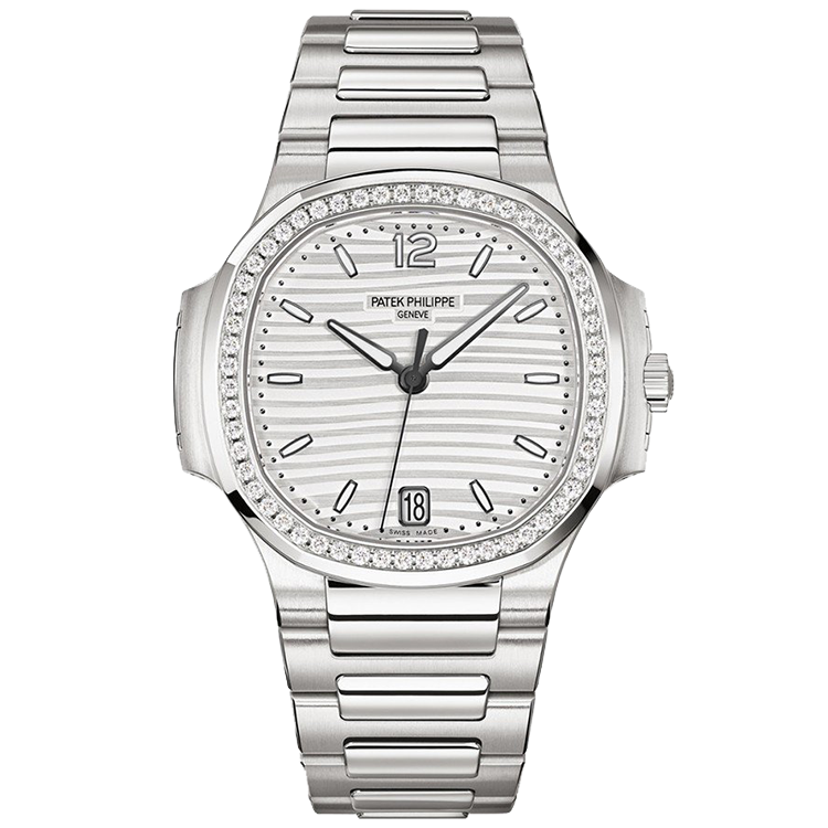 Patek Philippe Lady Nautilus 7118/1200A white dial steel case steel bracelet 35mm