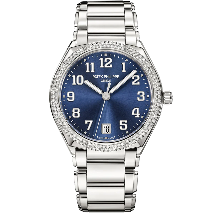 Patek Philippe Twenty~4 7300/1200A blue dial steel case steel bracelet 36mm