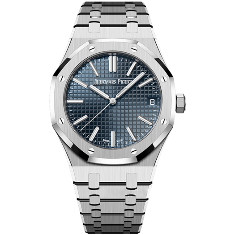 Audemars Piguet Royal Oak, 15510ST, Blue dial, Steel case, Steel bracelet, 41mm