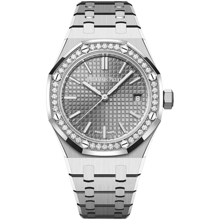 Audemars Piguet Royal Oak, 515551ST, Grey dial, Steel case, Steel bracelet, 37mm