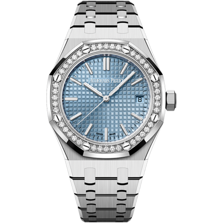Audemars Piguet Royal Oak, 15551ST, Blue dial, Steel case, Steel bracelet, 37mm