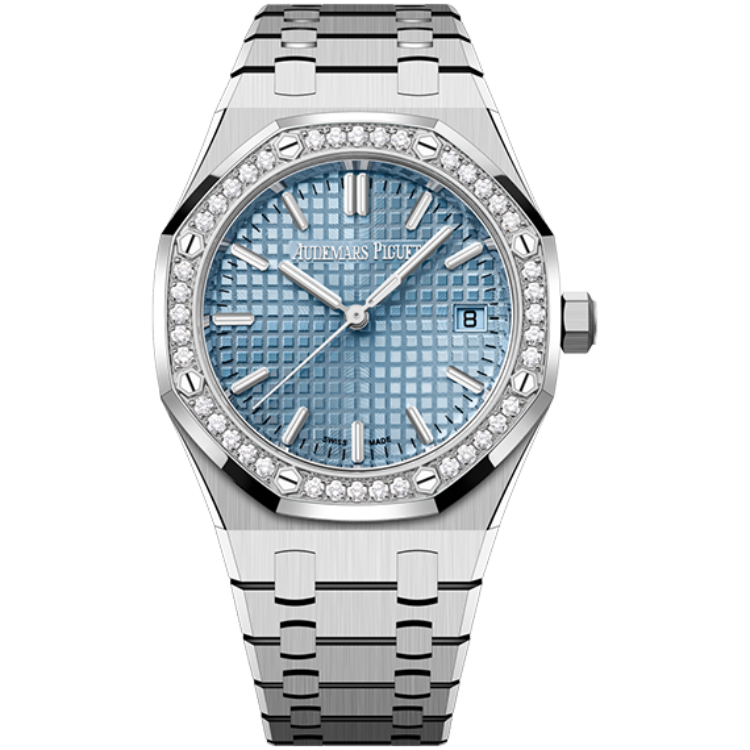 Audemars Piguet Royal Oak, 77451ST, Blue dial, Steel case, Steel bracelet, 34mm