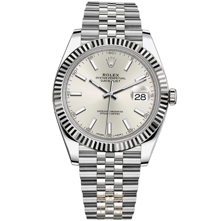 Rolex Datejust ref. 126334 silver dial steel case steel bracelet 41mm