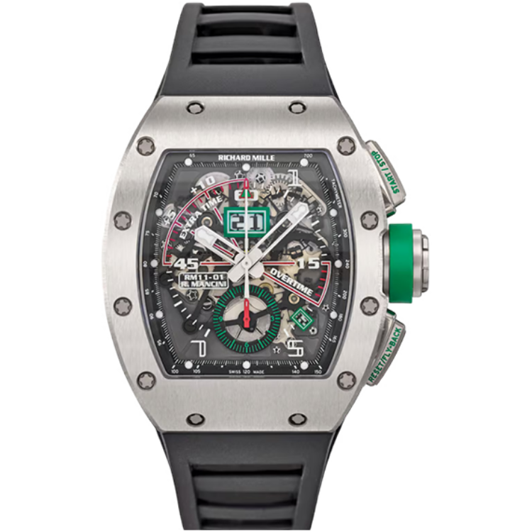 Richard Mille RM 11-01 Skeleton Roberto Mancini skeleton dial titanium case 50mm