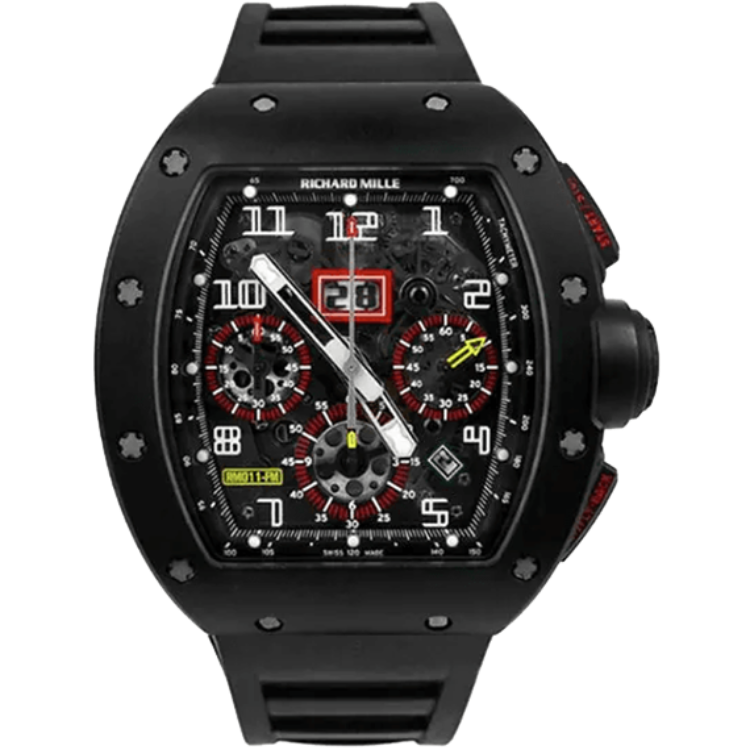 Richard Mille RM 11-03 Skeleton - Limited 500 Flyback Chronograph skeleton dial carbon case 44.5mm