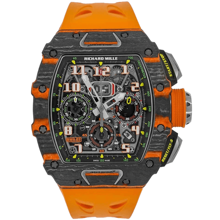 Richard Mille RM 11-03 Skeleton - Limited 500 McLaren Edition skeleton dial carbon case 44.5mm