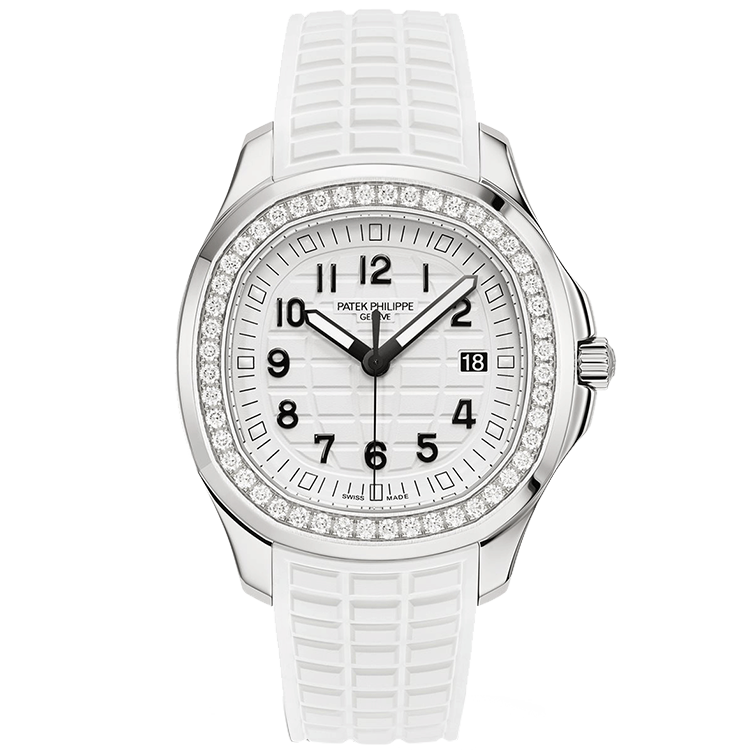 Patek Philippe Aquanaut Luce 5267 white dial steel case rubber bracelet 39mm