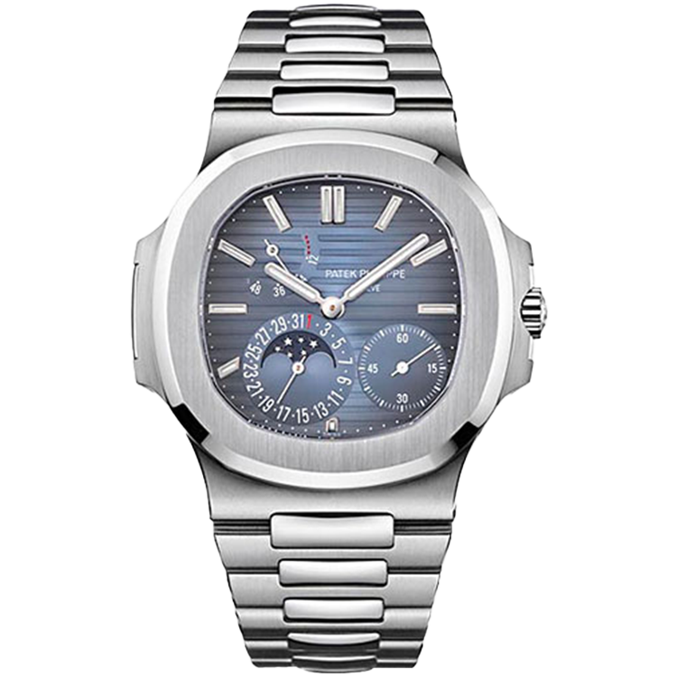 Patek Philippe Nautilus 5712/1A blue dial steel case steel bracelet 40mm