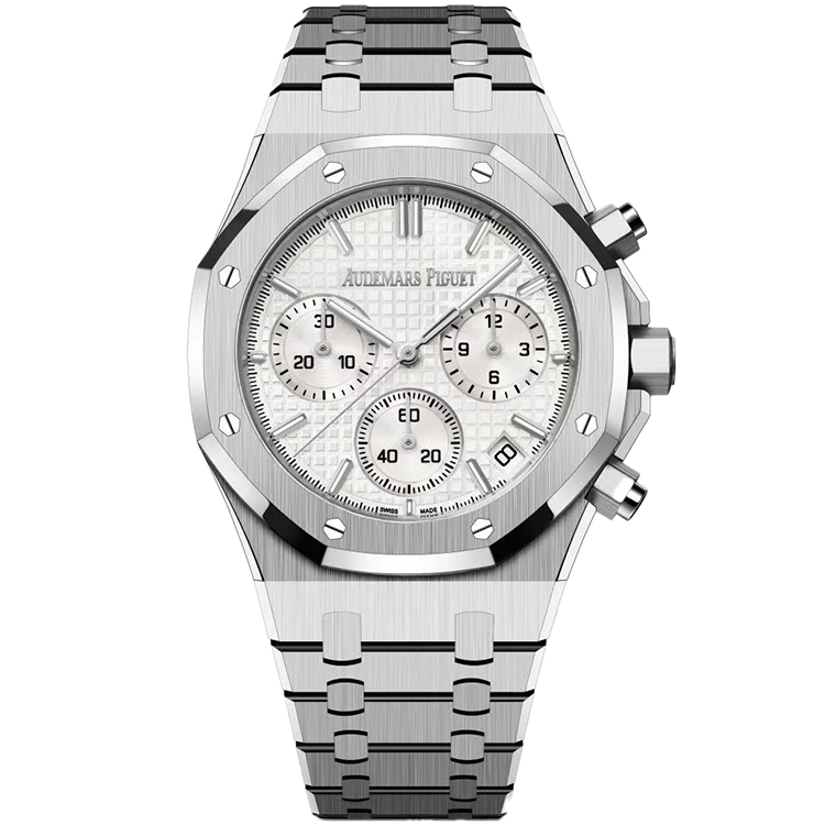 Audemars Piguet Royal Oak, 26240ST, White dial, Steel case, Steel bracelet, 41mm