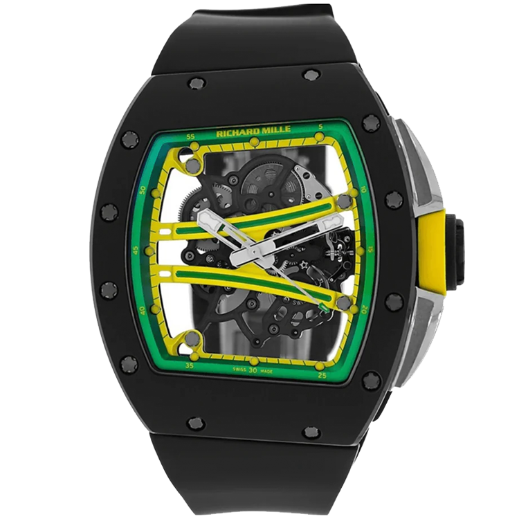 Richard Mille RM 61-01 Skeleton - Limited 150 Yohan Blake Ultimate Edition skeleton dial ceramic case 50mm