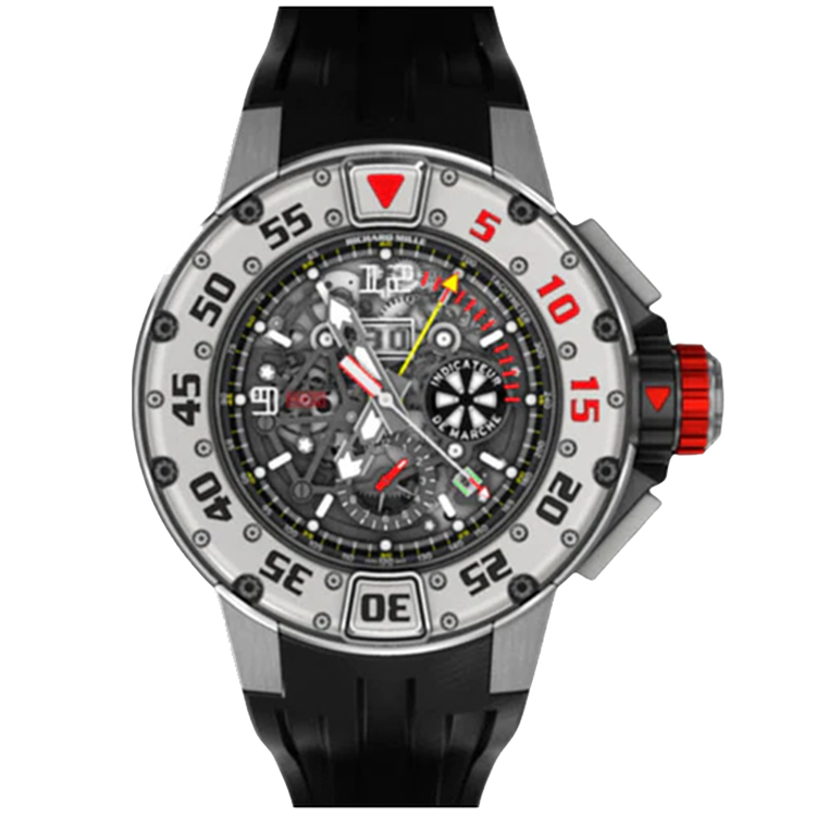 Richard Mille RM 032 Skelton Chronograph skeleton dial titanium case 50mm