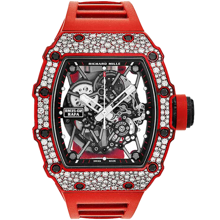 Richard Mille RM 035 Skeleton Rafael Nadal skeleton dial carbon case 48mm