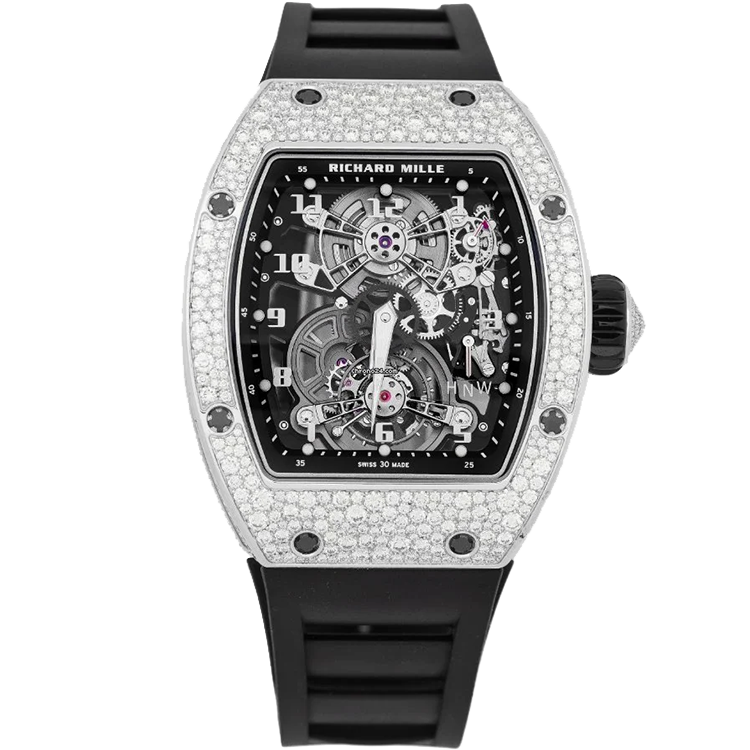 Richard Mille RM 17-01 Skeleton Tourbillon skeleton dial white gold case 39.5mm