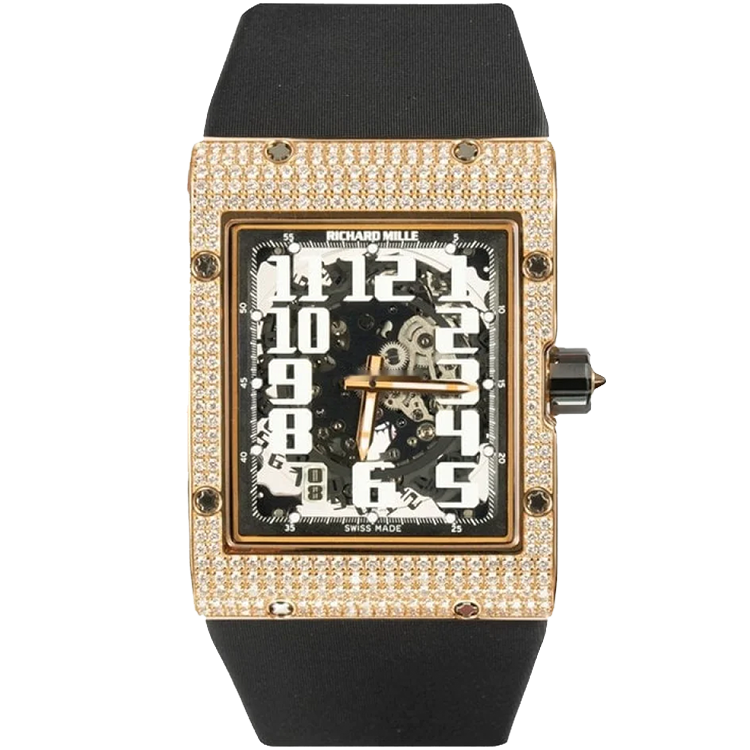Richard Mille RM 016 Skeleton skeleton dial rose gold case 38mm
