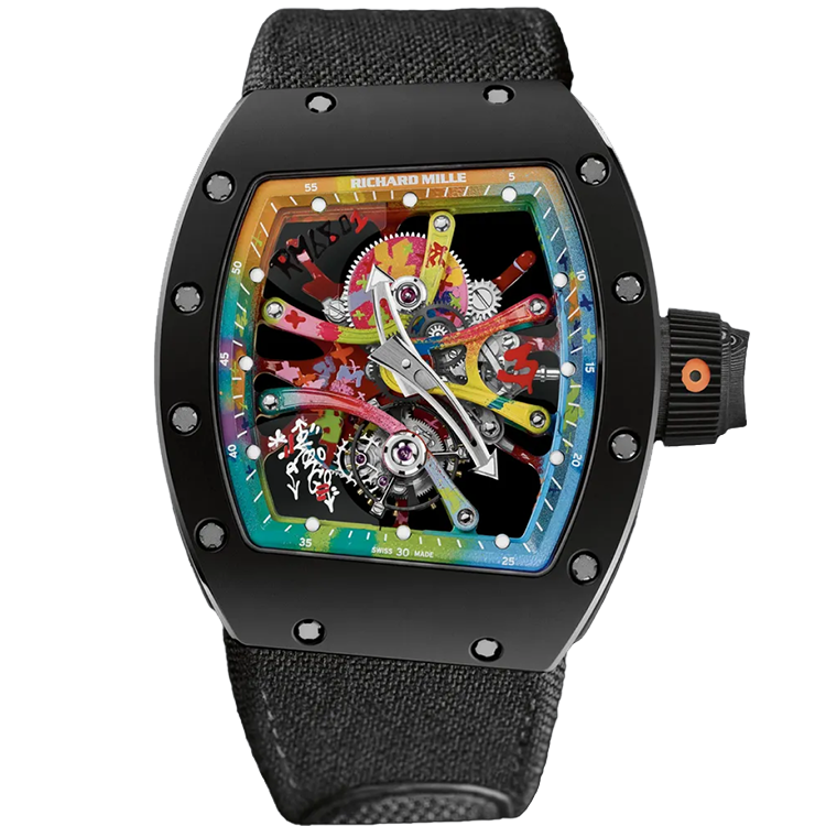 Richard Mille RM 68-01 Skeleton - Limited 30 Cyril Kongo skeleton dial carbon case 50mm