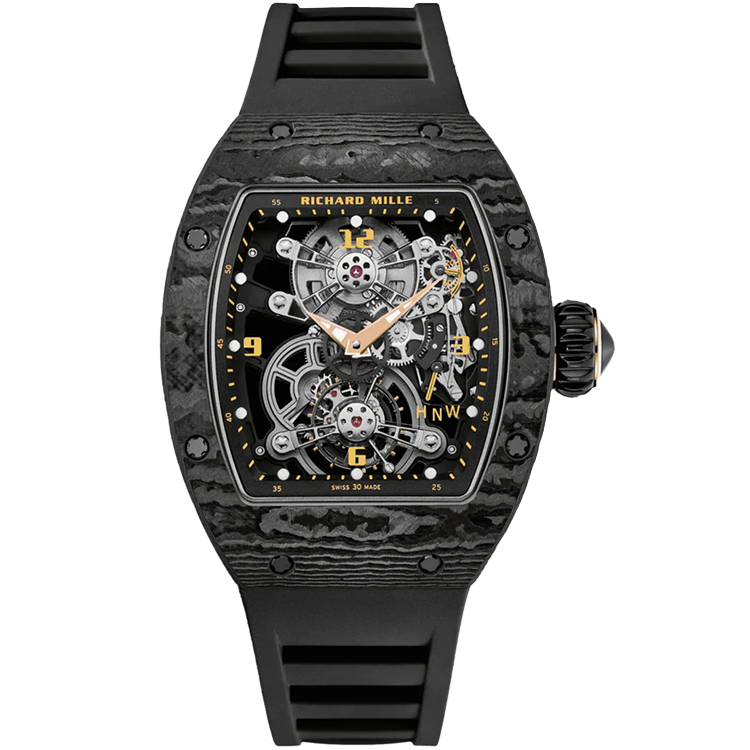 Richard Mille RM 17-01 Skeleton Tourbillon skeleton dial carbon case 39.5mm