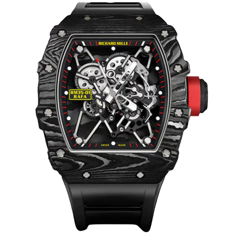 Richard Mille RM 35-01 Skeleton Rafael Nadal skeleton dial carbon case 50mm