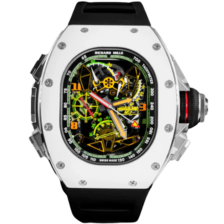 Richard Mille RM 50-02 Skeleton Tourbillon skeleton dial titanium case 43mm