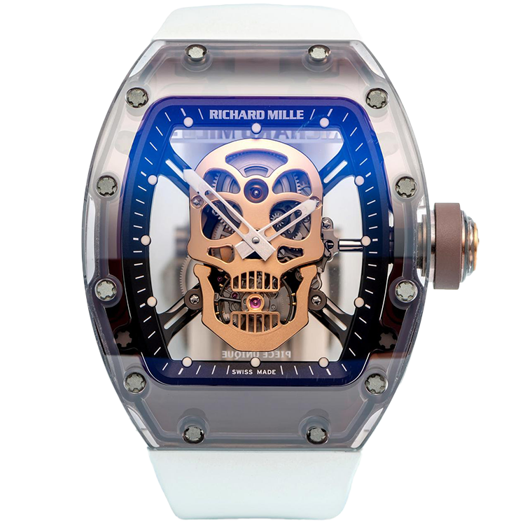 Richard Mille RM 52-01 Skull Tourbillon skeleton dial sapphire case 50mm
