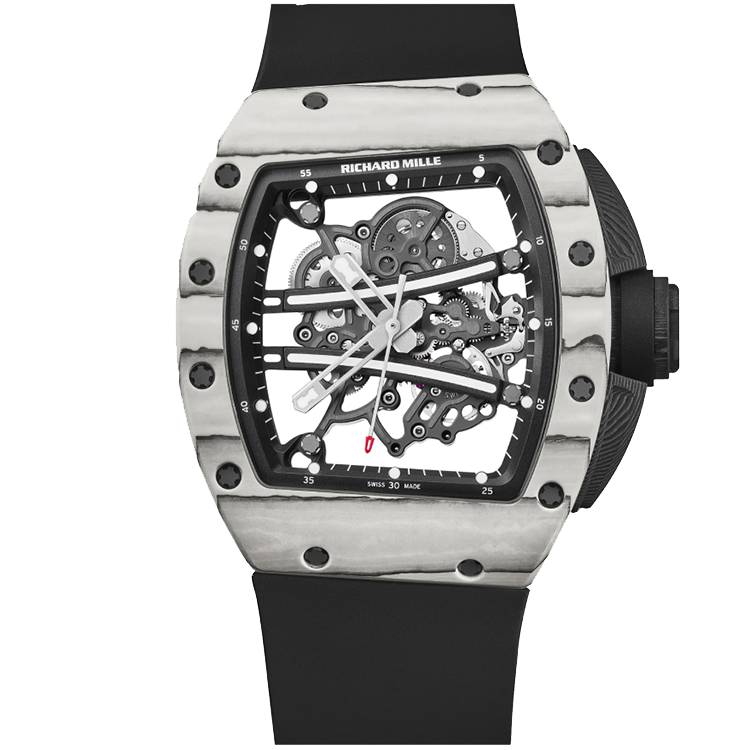 Richard Mille RM 61-01 Skeleton - Limited 50 Yohan Blake Monochrome skeleton dial carbon case 50mm
