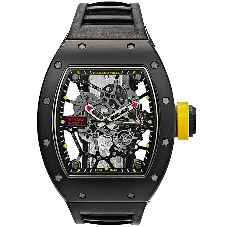 Richard Mille RM 035 Skeleton - Limited 50 Rafael Nadal skeleton dial rose gold case 48mm