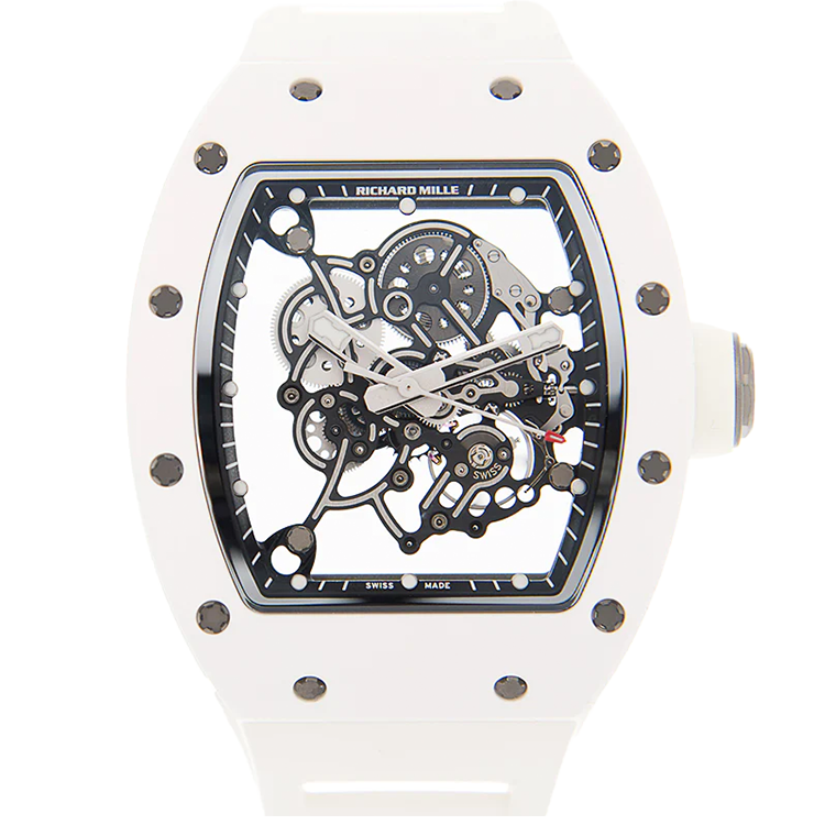 Richard Mille RM 055 Skeleton Bubba Watson skeleton dial ceramic case 50mm