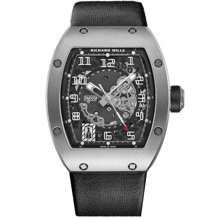 Richard Mille RM 005 Skeleton skeleton dial titanium case 45mm