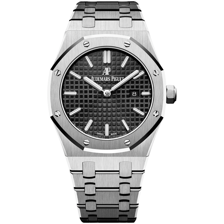 Audemars Piguet Royal Oak, 67650ST, Black dial, Steel case, Steel bracelet, 33mm