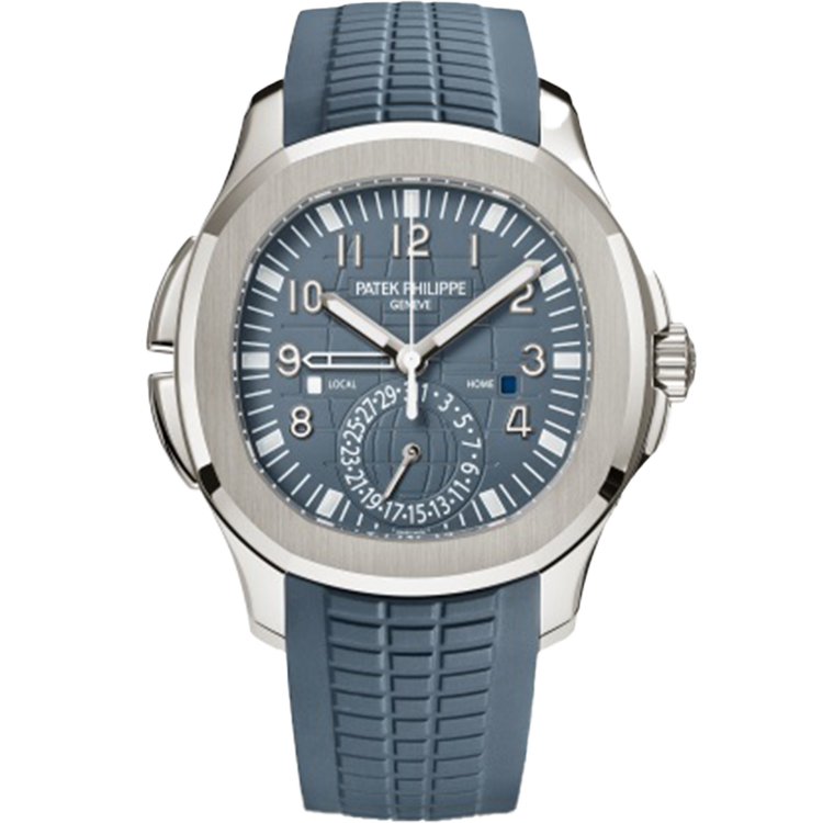 Patek Philippe Aquanaut 5164G blue dial white gold case white gold bracelet 41mm