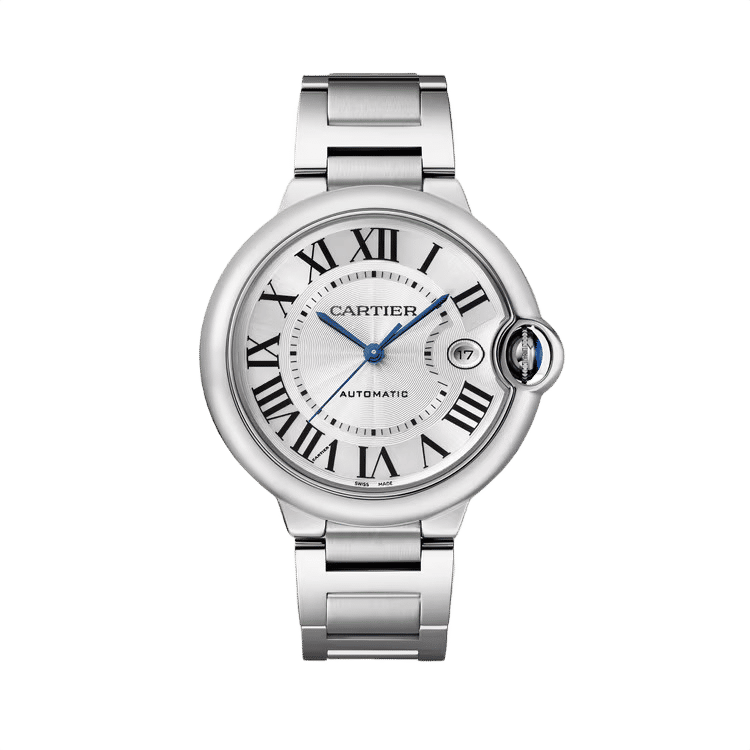 Cartier Ballon Bleu Large ref. WSBB0040 silver dial steel case steel bracelet 40mm