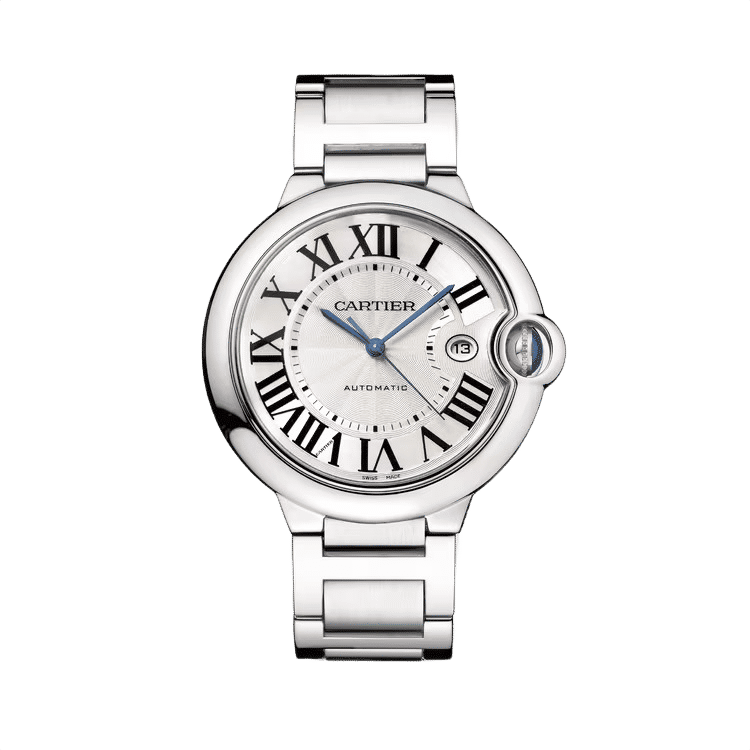 Cartier Ballon Bleu Large ref. WSBB0049 silver dial steel case steel bracelet 42mm