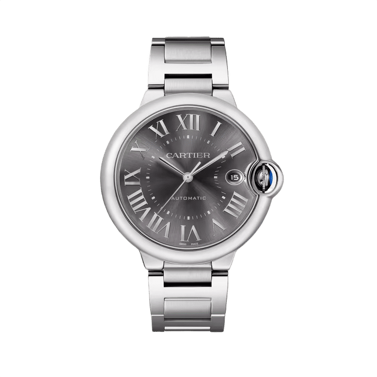 Cartier Ballon Bleu Large ref. WSBB0060 grey dial steel case steel bracelet 40mm