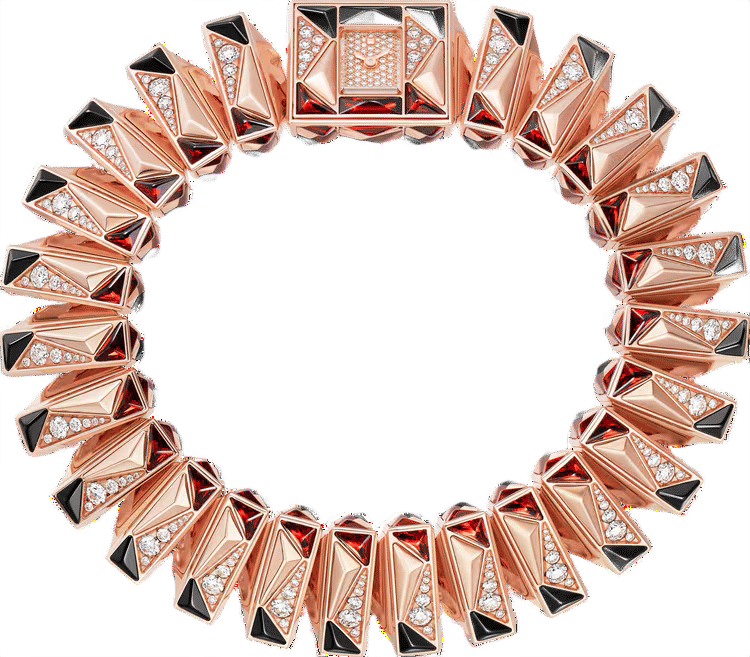 Cartier Cartier Libre ref. HPI01530 diamond pave dial rose gold case rose gold bracelet 20.32mm