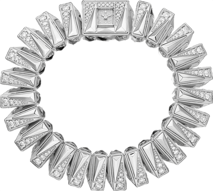Cartier Cartier Libre ref. HPI01566 diamond pave dial white gold case white gold bracelet 20.32mm