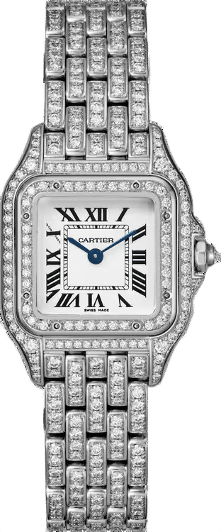 Cartier Panthère Small ref. HPI01643 white dial white gold case white gold bracelet 23mm