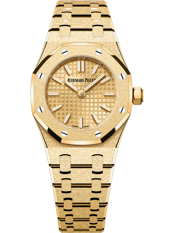 Audemars Piguet Royal Oak, 67630BA, Champagne dial, Yellow Gold case, Yellow Gold bracelet, 23mm